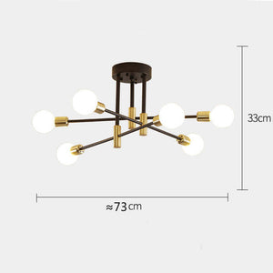 Moderne Globe Kroonluchter Hanglamp – Elegante Plafondlamp voor Woon- & Eetkamer