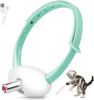 Automatische Kattenlaser Halsband – Interactief Laser Speelgoed voor Katten