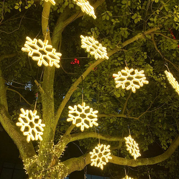 Waterdichte LED Sneeuwvlok Projector Lamp – Feestelijke Buitenverlichting voor Kerst