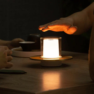 FlammenSchein Draadloze LED-kaars – Moderne Flikkerende Vlam voor Veilige Sfeerverlichting