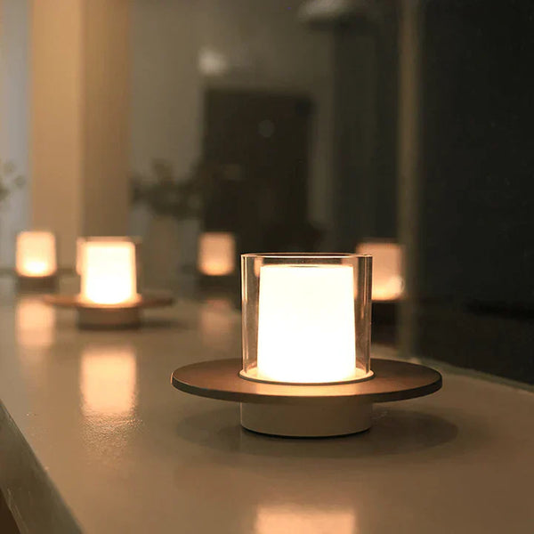 FlammenSchein Draadloze LED-kaars – Moderne Flikkerende Vlam voor Veilige Sfeerverlichting
