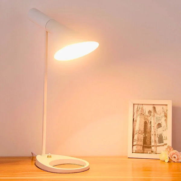 Minimalistische LED Boog Tafellamp – Elegant Ontwerp, Dimbaar Licht, USB Oplaadbaar