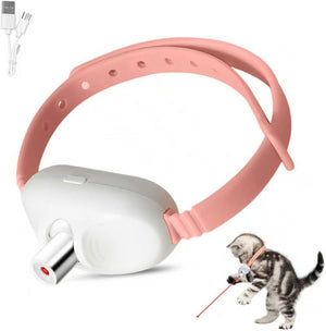 Automatische Kattenlaser Halsband – Interactief Laser Speelgoed voor Katten