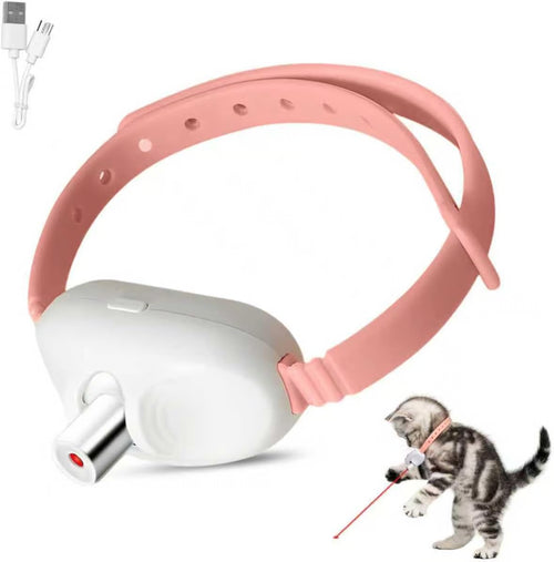 Automatische Kattenlaser Halsband – Interactief Laser Speelgoed voor Katten