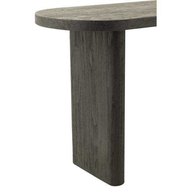 J-Line Teak Console Tafel – Zwart Hout – Modern Design 150 cm