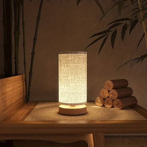 Minimalistische Houten Bedlamp – Ruimtebesparende LED voor Bureau & Nachtkastje