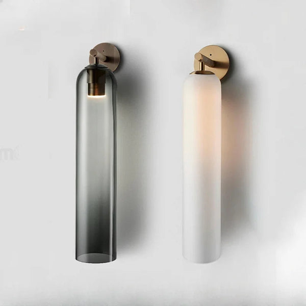 Minimalistische Glazen Wandlamp – Moderne Scandinavische LED Wandverlichting