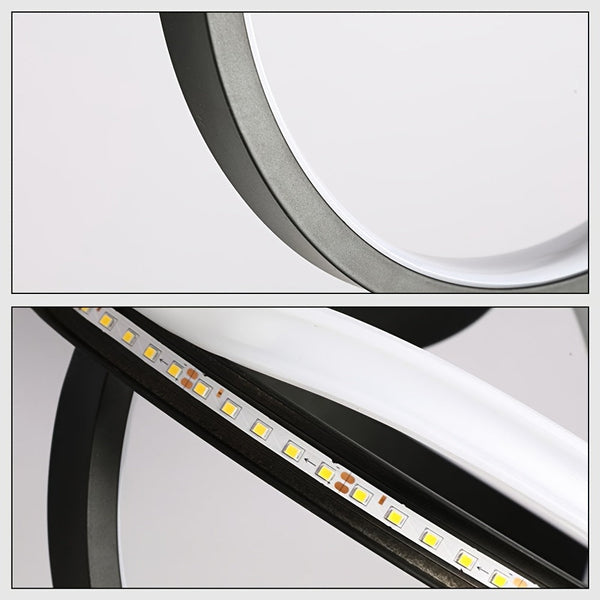 Moderne Kleurinstelbare Semi-Plafondlamp