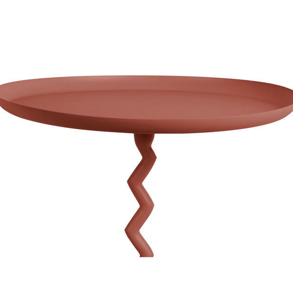 Moderne Bijzettafel Zig Zag Medium | Stijlvol & Functioneel Accentmeubel