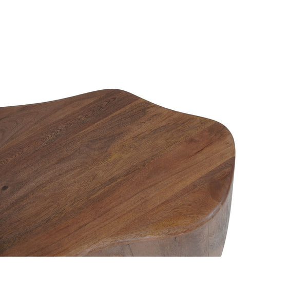 Salontafel Zina – Organisch Design van Massief Mangohout – 107 x 80 cm