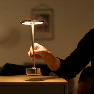LumiKappe Paddestoel Tafellamp – Zacht Gradient LED Licht voor Gezellige Sfeer in Huis