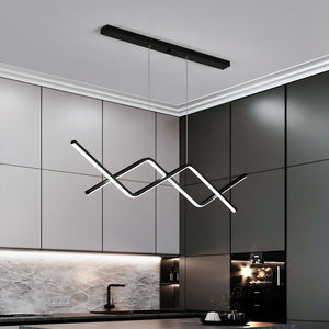 Design LED Hanglamp – Moderne Eettafel Verlichting in Goud of Zwart