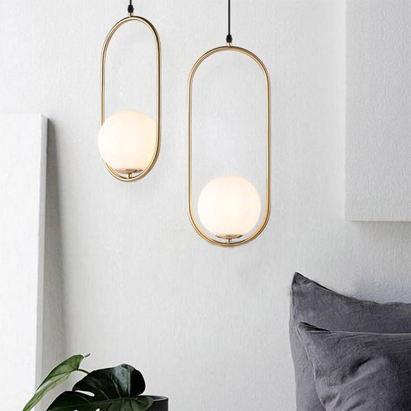 Elegante Messing Hanglamp 15 cm Hängelampe van Metaal voor Stijlvolle Interieurs