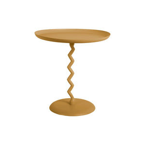 Moderne Zig Zag Bijzettafel Medium | Stijlvolle Accenttafel voor Woonkamer & Slaapkamer