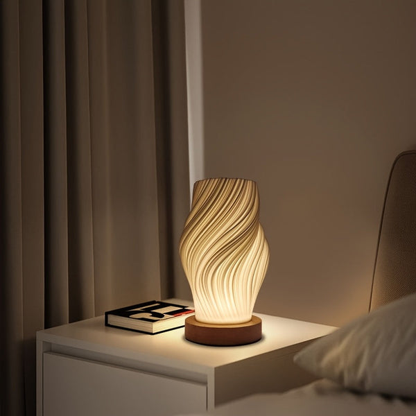 Dimbare Minimalistische LED Tafellamp – Moderne Bedlamp & Sfeerverlichting voor Thuis