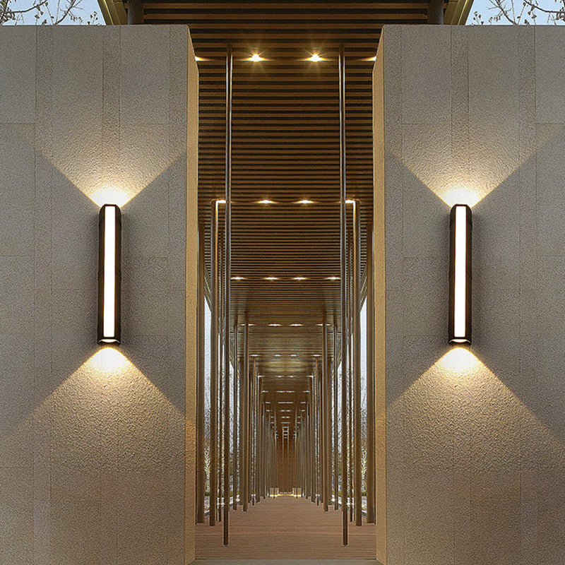 Elegante Aluminium Buitenwandlamp | Waterdichte LED Buitenlamp