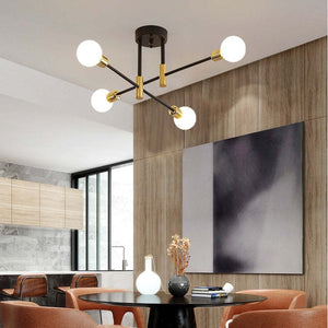 Moderne Globe Kroonluchter Hanglamp – Elegante Plafondlamp voor Woon- & Eetkamer