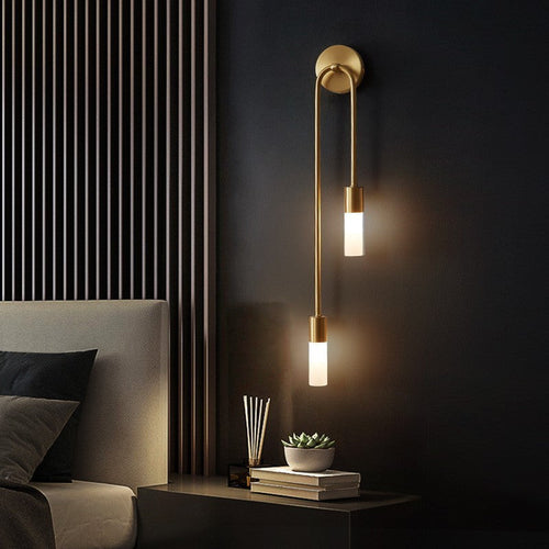 Moderne LED Wandlamp met Dubbele Gloed – Stijlvolle Slaapkamer- en Binnenverlichting