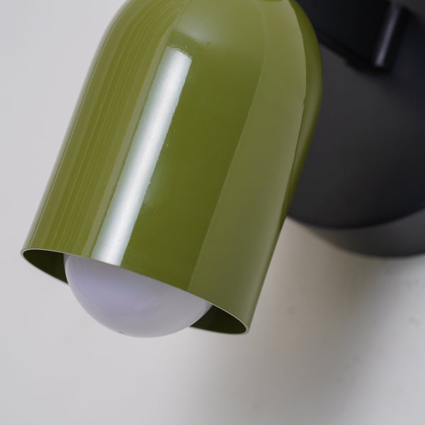 Moderne Dubbele Wandlamp – Zwart met Goud | E27 Fitting