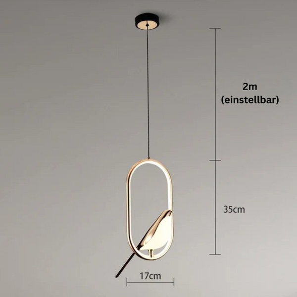 Kunstzinnige Vogel-Pendellamp – Moderne Decoratieve Hanglamp voor Woonkamer, Slaapkamer & Eetkamer