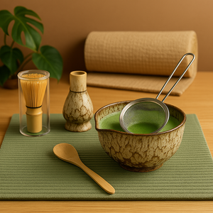 Traditionele Matcha Thee Set – Compleet Japans Ceremonie Pakket met Kom, Klopper & Accessoires