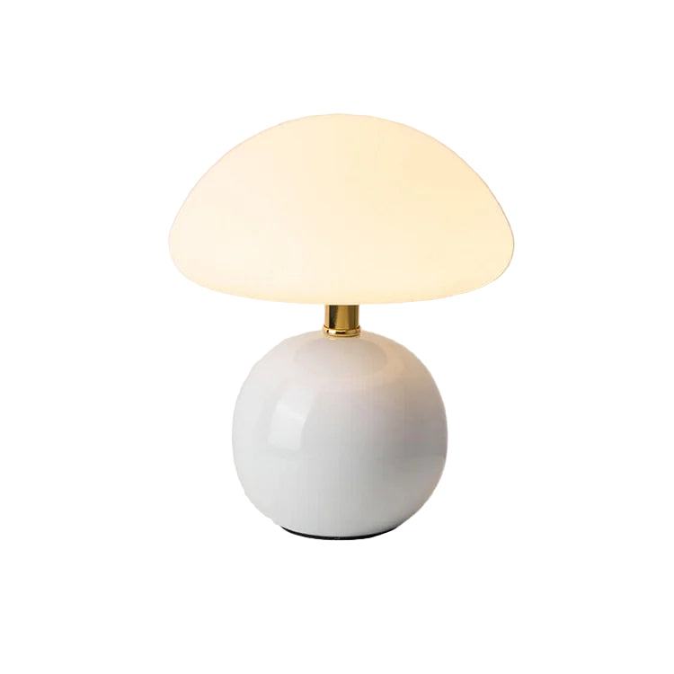 Minimalistische Retro Paddenstoel Tafellamp – Elegante LED Verlichting voor Slaapkamer & Woonkamer