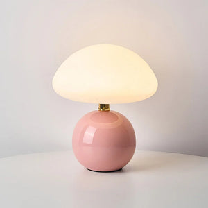 Minimalistische Retro Paddenstoel Tafellamp – Elegante LED Verlichting voor Slaapkamer & Woonkamer