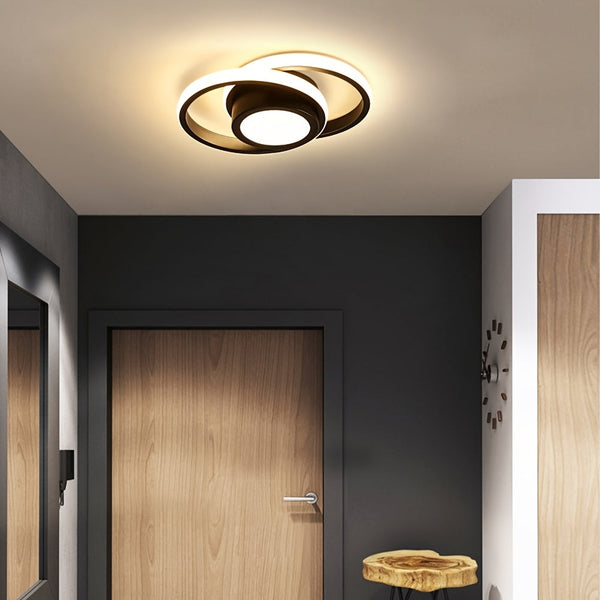 Moderne Kleurinstelbare Semi-Plafondlamp