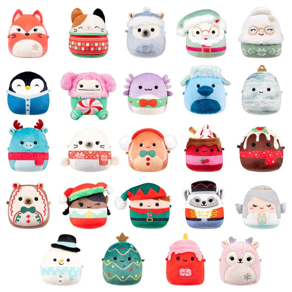 Squishmallows Adventskalender 2025 – 24 Mini Knuffels (Limited Edition)