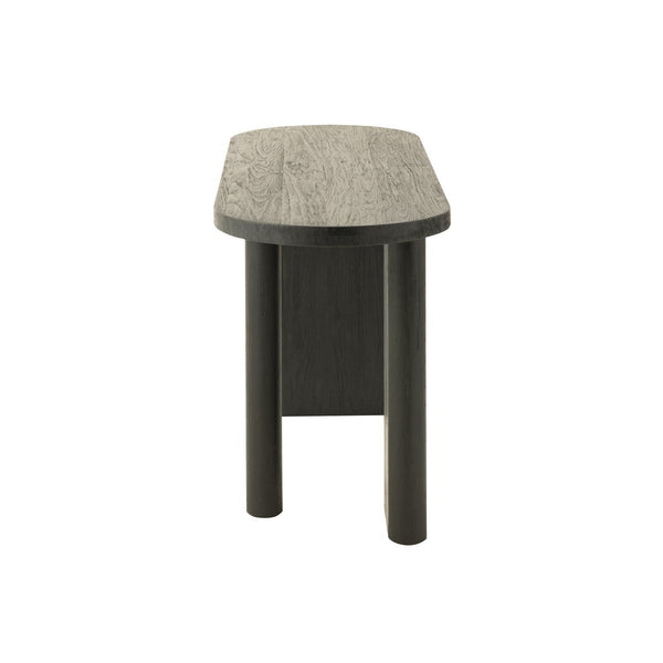 J-Line Teak Console Tafel – Zwart Hout – Modern Design 150 cm