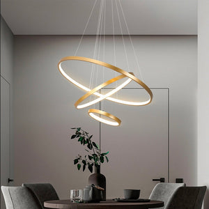 Elegante LED Hanglamp met Zachte Sfeerverlichting