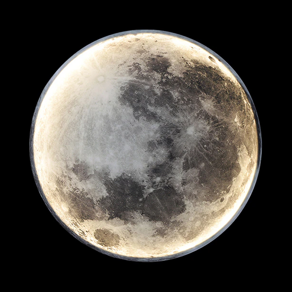 Luniere Moon Wandlamp – Magisch LED Maanlicht voor Woondecoratie