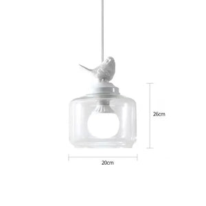 Speelse Vogel-Inspiratie Hanglamp – Unieke Plafondlamp voor Woondecoratie