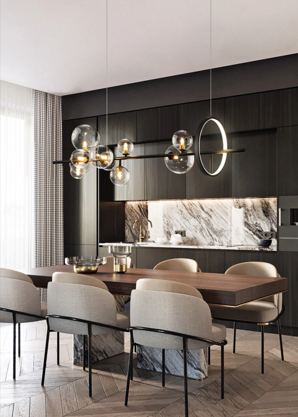 Unieke Bubbels Kroonluchter Hanglamp – Moderne Artistieke Plafondlamp