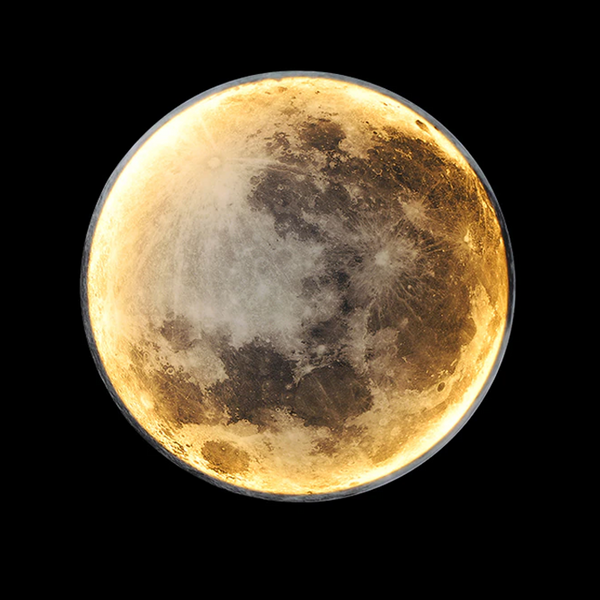Luniere Moon Wandlamp – Magisch LED Maanlicht voor Woondecoratie