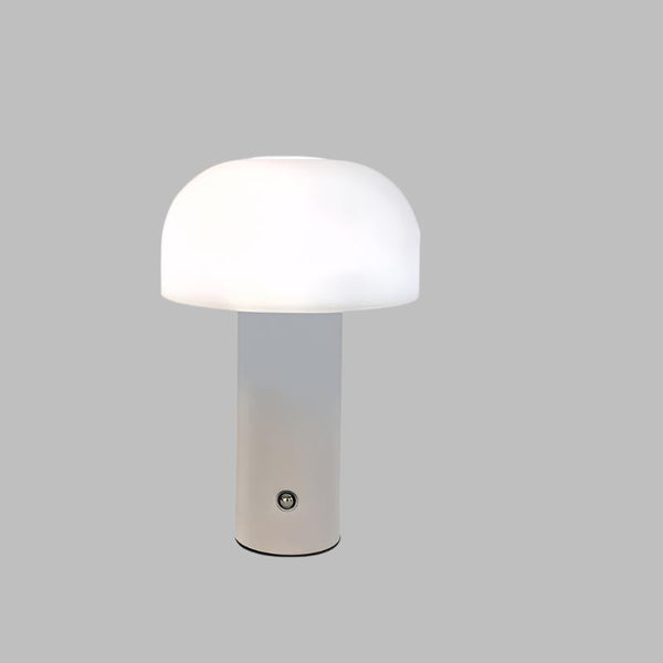 Elegante Draadloze Paddestoel Tafellamp met Dimfunctie – Moderne Verlichting voor Thuis