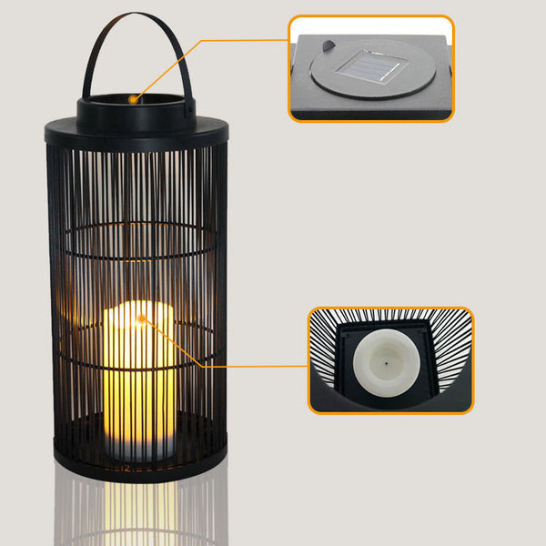 Boho Zonne-Outdoor Lantaarn – Decoratieve Tuin- & Terrasverlichting