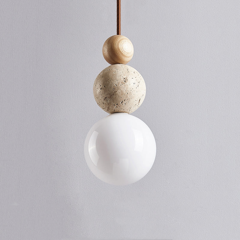 Minimalistische Gevormde Pendellamp – Warm Sfeerverlichting voor Eet- en Woonruimtes