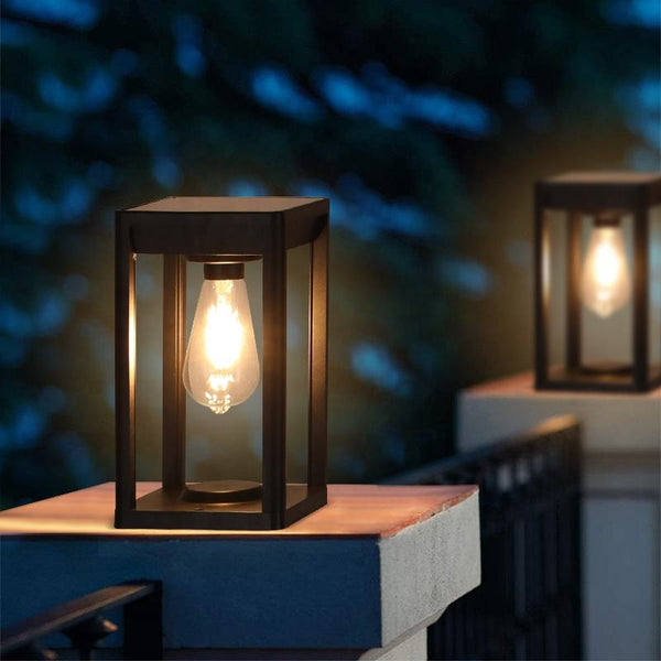Zonne-energie Buitenlamp op Zuil – Duurzame LED Tuin- en Padverlichting