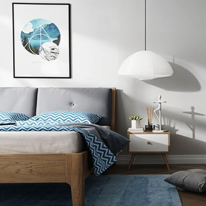 Moderne Washi Papieren Hanglamp – Minimalistische Japanse Plafondlamp