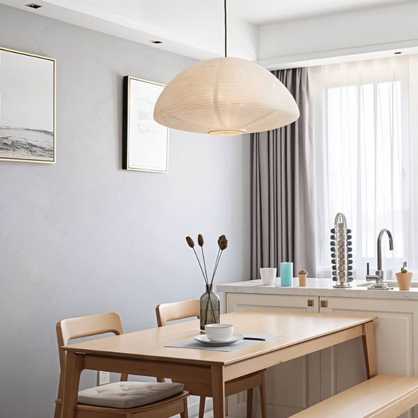Moderne Washi Papieren Hanglamp – Minimalistische Japanse Plafondlamp