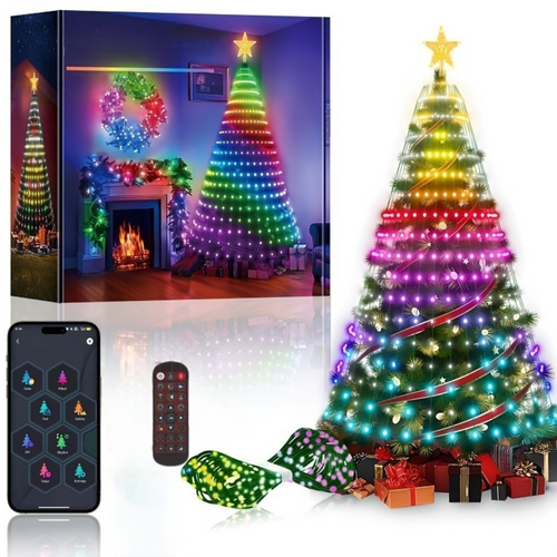 Multicolor LED Kerstverlichting – 2m x 1m – Binnen & Buiten – Energiezuinig & Duurzaam