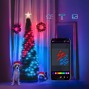 Multicolor LED Kerstverlichting – 2m x 1m – Binnen & Buiten – Energiezuinig & Duurzaam