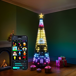 Multicolor LED Kerstverlichting – 2m x 1m – Binnen & Buiten – Energiezuinig & Duurzaam