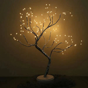 Magische Boom LED-Tafellamp – Warm Sfeerverlichting voor Gezellige Woondecoratie
