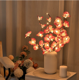 Natuur Geïnspireerde LED Feeën Tafellamp – Warm Wit Decoratief Licht voor Sfeervol Woon- & Tafeldecor