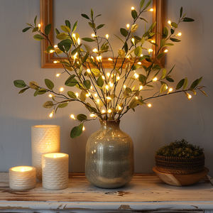 Magische Feeën Geïnspireerde Decoratieve Taklamp – 70cm LED Twijgverlichting