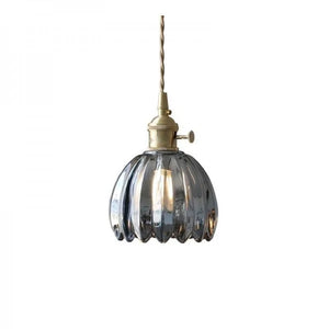 Elegante Bloesem Hanglamp – Bloemenvormige Glazen Plafondlamp voor Gezellige Interieurs