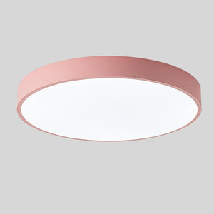 Minimalistische Ronde Plafondlamp – Scandinavische LED Lamp voor Moderne Interieurs