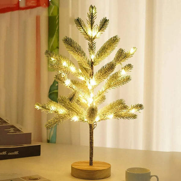 Elegante Boomvormige LED Tafellamp – Luminous Tak Design voor Gezellige Sfeerverlichting